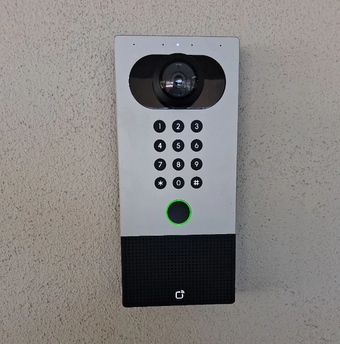 Intercom door station.